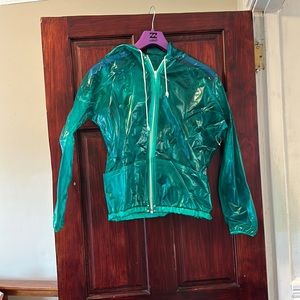 Green Vinyl Jacket